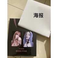 Blackpink Born Pink Album Pink Version Jisoo Jennie Rosie Lisa Sealed Album Brand New with Ktown4u preorder photocard