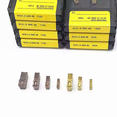 N151.2-300-4E N151.2-200-4E N151.2-400-4E 1025 1125 Grooving tool 100% high quality carbide insert N