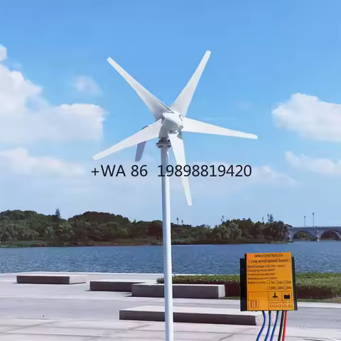Turbine Blades for Free Energy Blade Wind Turbine 1kw Hot Sell Vertical Wind Generator Power