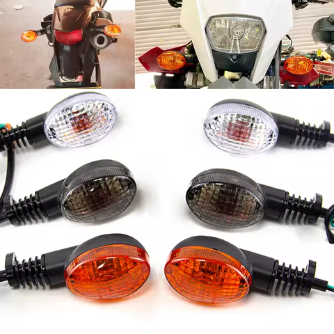 Motorcycle Turn Signals Lights For Kawasaki Ninja 250R 250 KLX250S KLX250SF VN650 EX250 Vulcan Indic