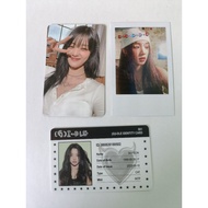 G-idle Minnie Yuqi Soyeon photocard