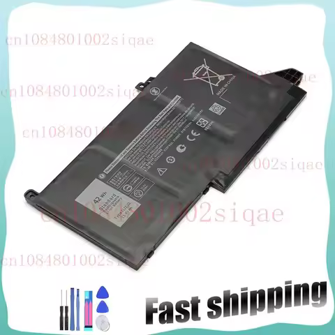 DJ1J0 Battery for Dell Latitude 12 7280 7290 13 7380 7390 14 7480 7490 Laptop XMSJ