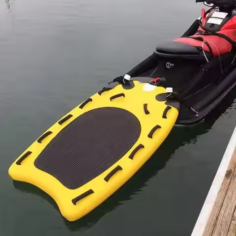 Free Shipping 168cm Inflatable Drop Stitch Lifeguard Rescue Body Board PVC Jet Ski Sled Stock Free S