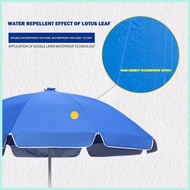 2.1M*2M Parasol Garden Patio Outdoor Umbrella Sun Shade Umbrella Beach With Stand Outdoor Night Mar