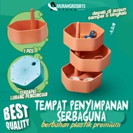 Minimalist Rotating Stacking Container Stacking Basket Storage Box Organizer