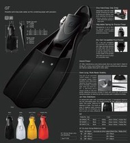 游龍潛水●2025 GULL GT 潛水蛙鞋