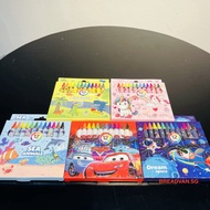 [SG Seller] 12pcs Kids Colours Crayon Goodie Bag Birthday Gift Children Day Present Unicorn Dinosaur