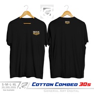 Baju Kaos Dewa United T-shirt distro pria wanita kaos logo Dewa united Liga1