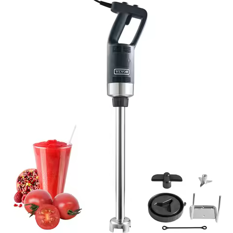 SucceBuy Commercial Immersion Blender 500 Watt Heavy Duty Hand Mixer Variable Speed Kitchen Stick Mi