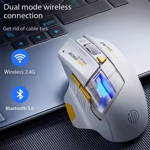 Inphic A9 Discovery Edition Wireless Mouse Bluetooth Dual-mode Charging Silent Office Gaming E-Sport