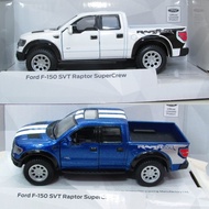 Kinsmart (5") 2013 Ford F-150 Raptor SuperCrew Pickup  4X4 Truck Diecast Kereta