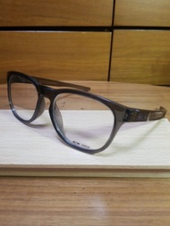 🈹️ 特價+度數鏡片 OAKLEY STRINGER 透明灰色紫色LOGO眼鏡框