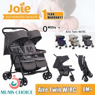 Joie Aire Twin Double Stroller W/RC