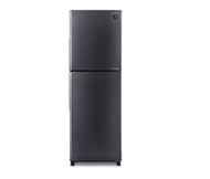 Sharp ตู้เย็น 2ประตู SJ-XP260T -DK แทนรุ่น SJ-X260TC 8.9คิว  INVERTER ช่วยประหยัดพลังงานไฟฟ้า เทาดำ 