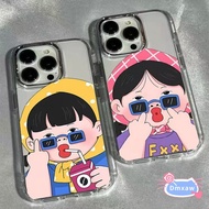 Funny Gilr Casing For Realme 14 14X 13 12 11 Pro Plus 12X 11X 9 2 9i 7i Note 60 Narzo 50A Prime 50 5