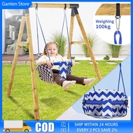 Kids Hanging Swing Indoor and Ourdoor Swing Outdoor Horizontal Bar Baby Swing with Safety Belt