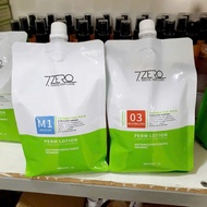 CẶP KEM DUỖI ÉP SIÊU THẲNG BÓNG TÓC 7. ZERO COLLAGEN DẠNG TÚI 1000ML