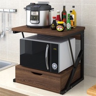 Jumper Kids ชั้นวางไมโครเวฟ พร้อมลิ้นชัก ชั้นวางของอเนกประสงค์ 2 ชั้น สำหรับวางของคร่อมไมโครเวฟ Micr