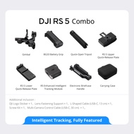 DJI RS 5 - Lightweight Commercial Gimbal Stabilizer| Enhanced Intelligent Tracking | New Z-Axis Indi