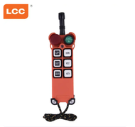 กุญแจความเร็วเดียว6การควบคุมระยะไกลสำหรับงานอุตสาหกรรมสวิตช์ไร้สาย LCC F21-E1รถดัมพ์1ตัวรับ1ตัวส่ง