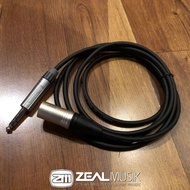 TRS TO TRS Speaker Cable - TRS TO XLR | Zeal Music Jogja