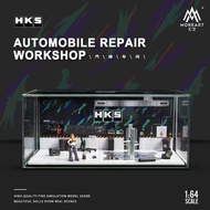 TSAI模型車販賣鋪 現貨賣場 1/64 HKS 維修廠