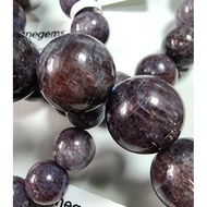 Iolite Sunstone Bracelet Bloodshot iolite bracelet 血滴堇青石