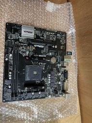 二手 ASROCK AB350M-HDV DDR4 AM4 MATX MB