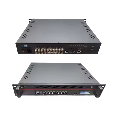 10-Channel Tuner to IP + IPTV Server 2-in-1 oscam Live + VOD + Intercom RF to ip DVB-S2 DVB-T2 DVB-C