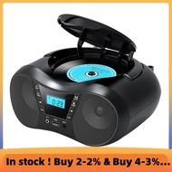 Portable CD Player Bluetooth  CD Player AM/FM Radio Stereo Player, Compatible for CD/CD-R/RW Radio f