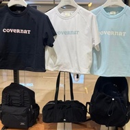COVERNAT Women's Ice String Crop Short Sleeve T-Shirt - 3 Colors (2025 NEW)