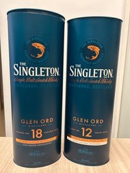 Singleton 威士忌 18年4支 