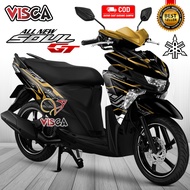 Decal Soul GT 125 Full Body Stiker Mio Soul GT 125 Full Body Striping Mio Soul GT 125 Full Body Hite