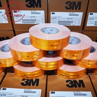 สติ๊กเกอร์สะท้อนแสง 3M ติดรถบรรทุก ขนาด  ยาว 50เมตร x  กว้าง 50มม.