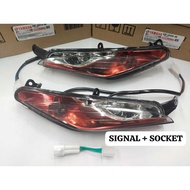 YAMAHA SIGNAL VIETNAM LC135 V2 FRONT SIGNAL SET SIGNAL DEPAN SET WITH SOCKET PNP LC 135 V4 V5 V6 V7 