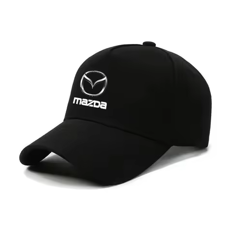 Car Logo Baseball Caps Sun Hats Adjustable Cap Outdoor Accessories For Mazda 2 3 5 6 CX5 CX30 CX8 CX