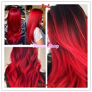 Red Permanent Hair Color Set - 0.45 Glow Wish Keratin Hair Dye