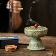 Burning Agarwood Incense Ceramic Lotus - Burning Agarwood Mini Buds - High Quality Burning Incense