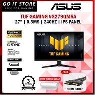 ASUS TUF Gaming VG279QM5A Gaming Monitor - 27-inch Full HD (1920 x 1080), 240 Hz, 0.3ms GtG, G-Sync,