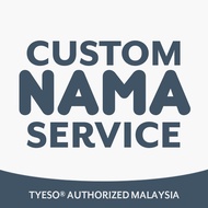 Custom Name Service (Pastikan Order Bersama-sama Dengan Tumbler)