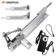 24V DC Linear Actuator Motor Reduction Gear Motor Reciprocating Cycle Linear Mini Telescopic Linear