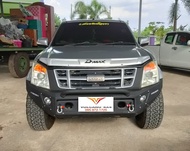 กันชนหน้าออฟโรดดีแม็ก 2002 - 2011 volcano F1 กันชนหน้าเหล็กแบบเต็ม D-Max 2002- 2011 dmax 2002-2011