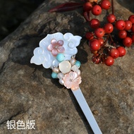 Handmade classical hairpins hairpin qipao Chinese Hanfu headdress costume hair accessories Bai Diebe