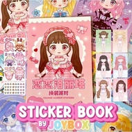 JOYBOX STICKER BOOK DIY STICKER BOOK MAKEUP CLOTHES DECORATION