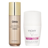 Vichy 薇姿 Vichy 48小時走珠止汗劑 (敏感肌膚) 50ml X Ottie Gold Prestige 強韌活力精華 50ml 2pcs