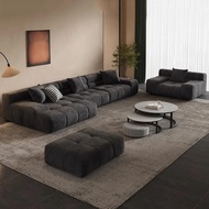 sofa kursi l / minimalis / recliner rc /  sofa modern studio / bed kasur kantor office / ruang tamu / leter L-u lesehan kulit kursi arab suede-bergaransi custom mewah 12