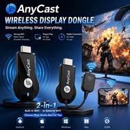 【Pro Series】 Wireless WiFi Screen Mirroring AnyCast  Dongle Projector TV Stick for Android Phone to 