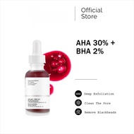 AHA 30% + BHA 2% Peeling Solution theordinaryPore Minimizer Blackhead Remover Face Peel---30ML