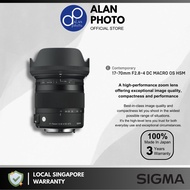 [𝑪𝒍𝒆𝒂𝒓𝒂𝒏𝒄𝒆 𝑺𝒂𝒍𝒆𝒔] Sigma 17-70mm F2.8-4 DC Macro OS HSM Contemporary Lens Canon EF/Nikon F | Sigma Si