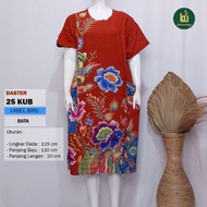 COD DS25 KUB Daster Batik Kencana Ungu Asli Label Biru Original Daster